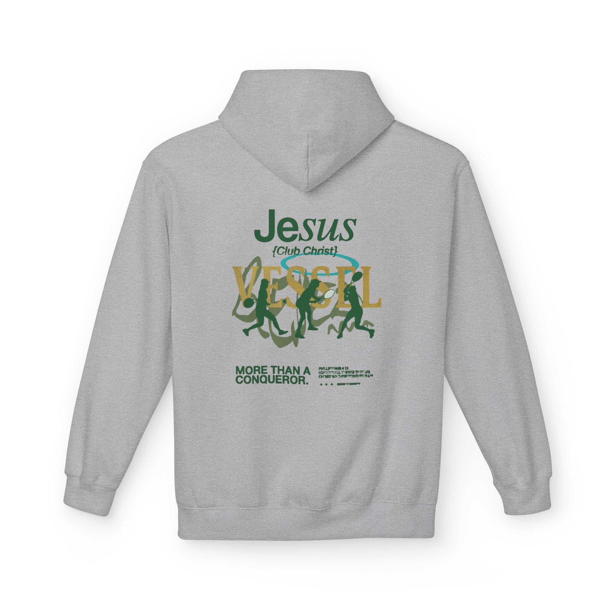 Jesus Athletic Club Hoodie — "Club Jesus" Graphic Hoodie