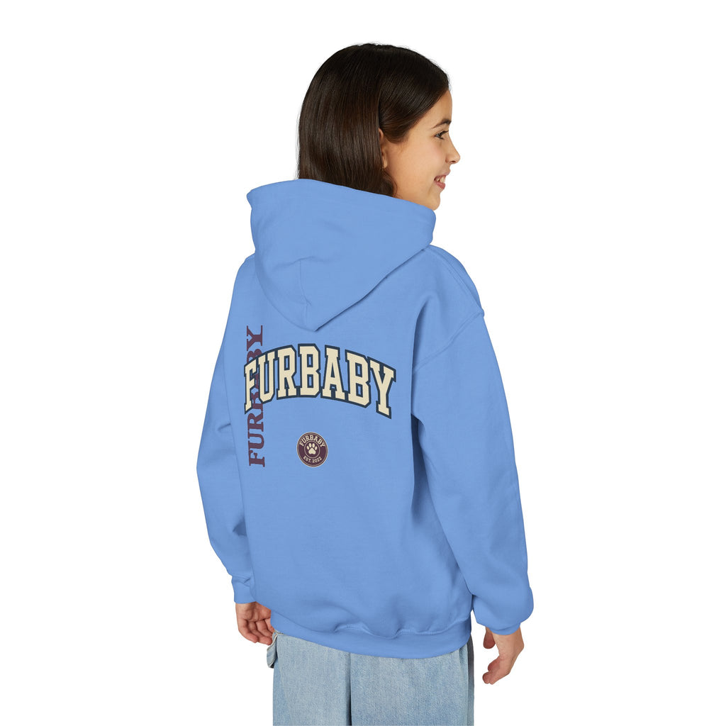 Furbaby Youth Hoodie — Cute Pet Lover Kids' Hooded Sweatshirt