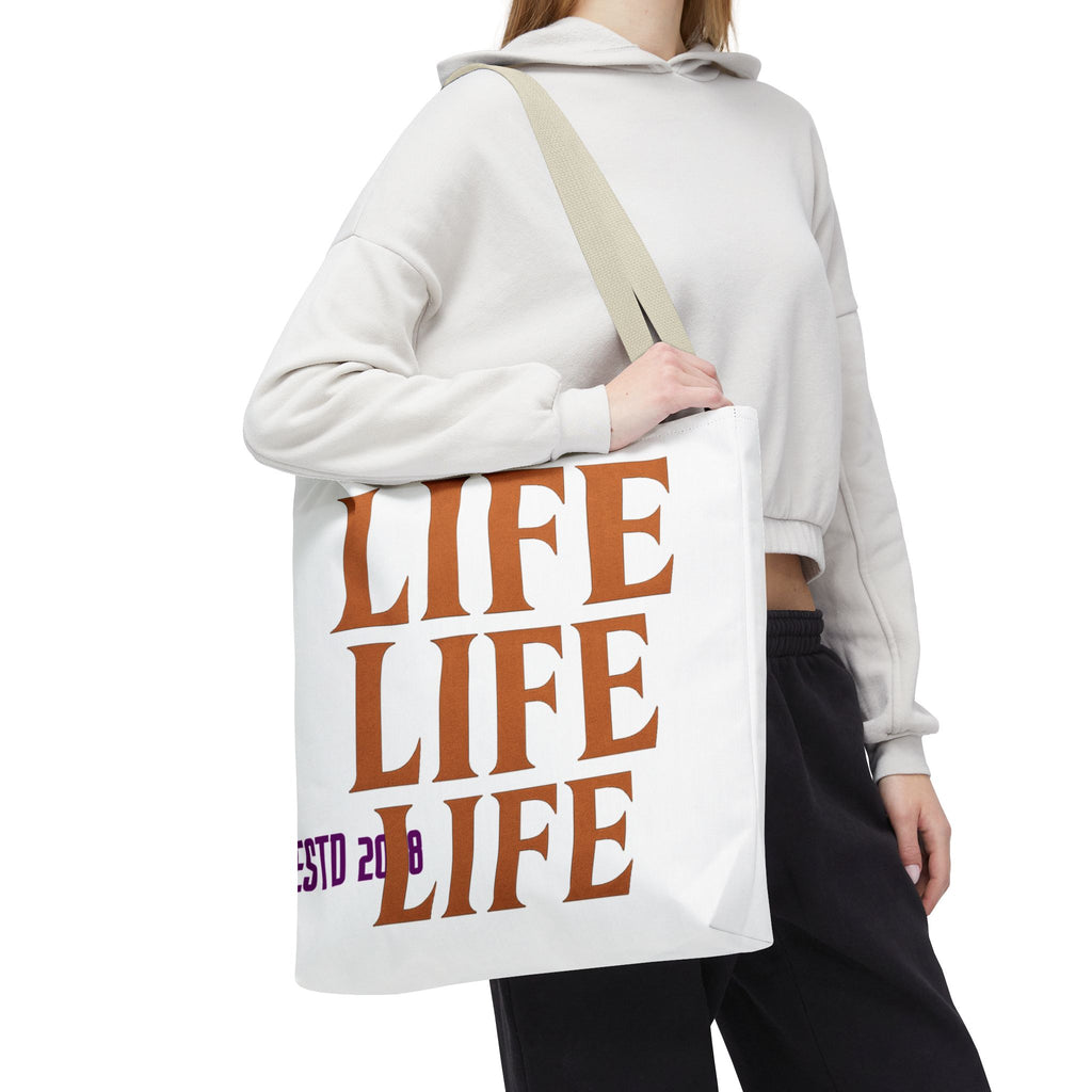 Life on Mars Tote Bag - UFO Space Exploration Design