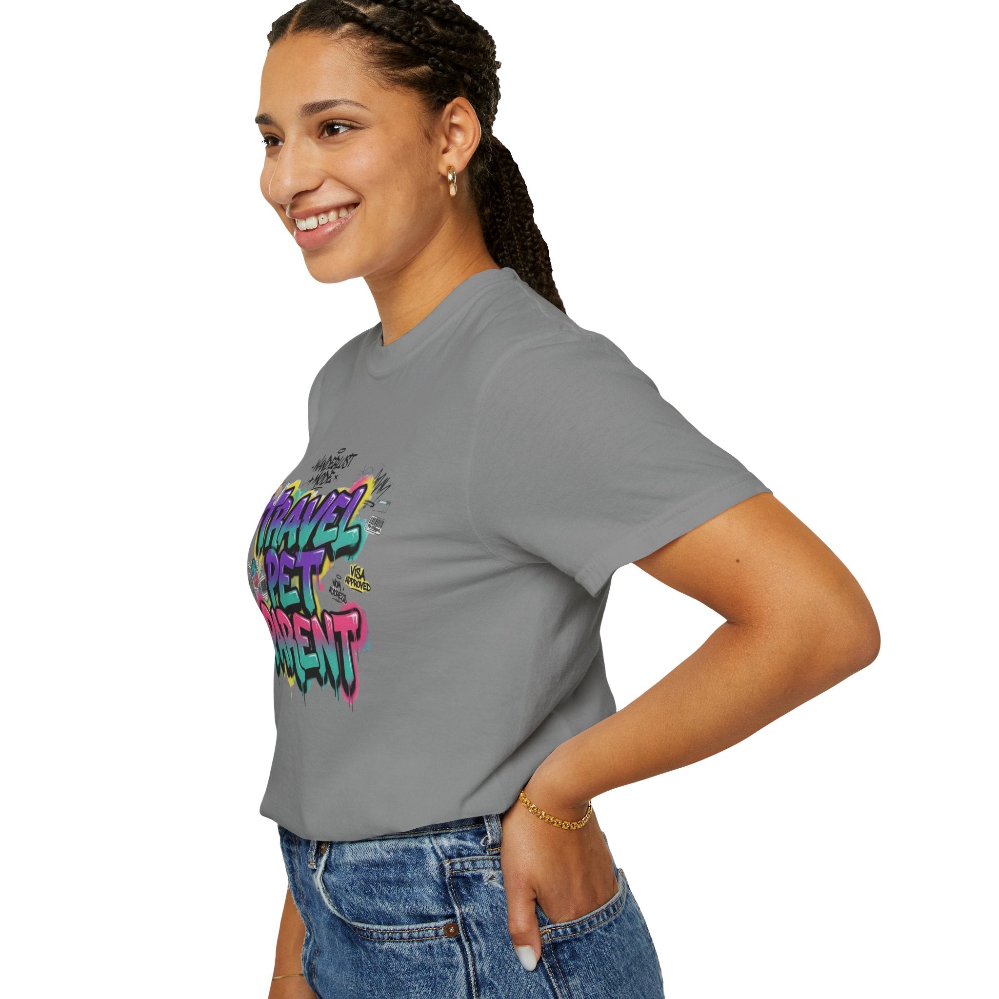 Pet Parent Travel T-Shirt — 'Travel Pet Parent' Design for Dog & Cat Lovers