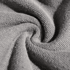 Washed Raw-Edge Cropped Crew Neck Sweatshirt