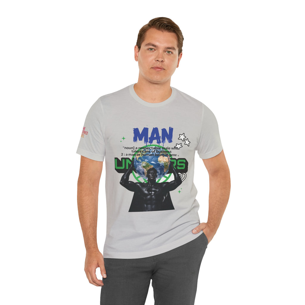 T-Shirt All Man, World on His Shoulders Trend Gift