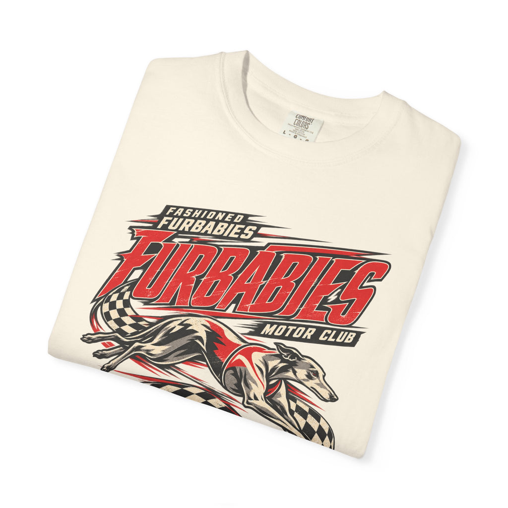 Fur Babies Vintage Racing Graphic T-Shirt