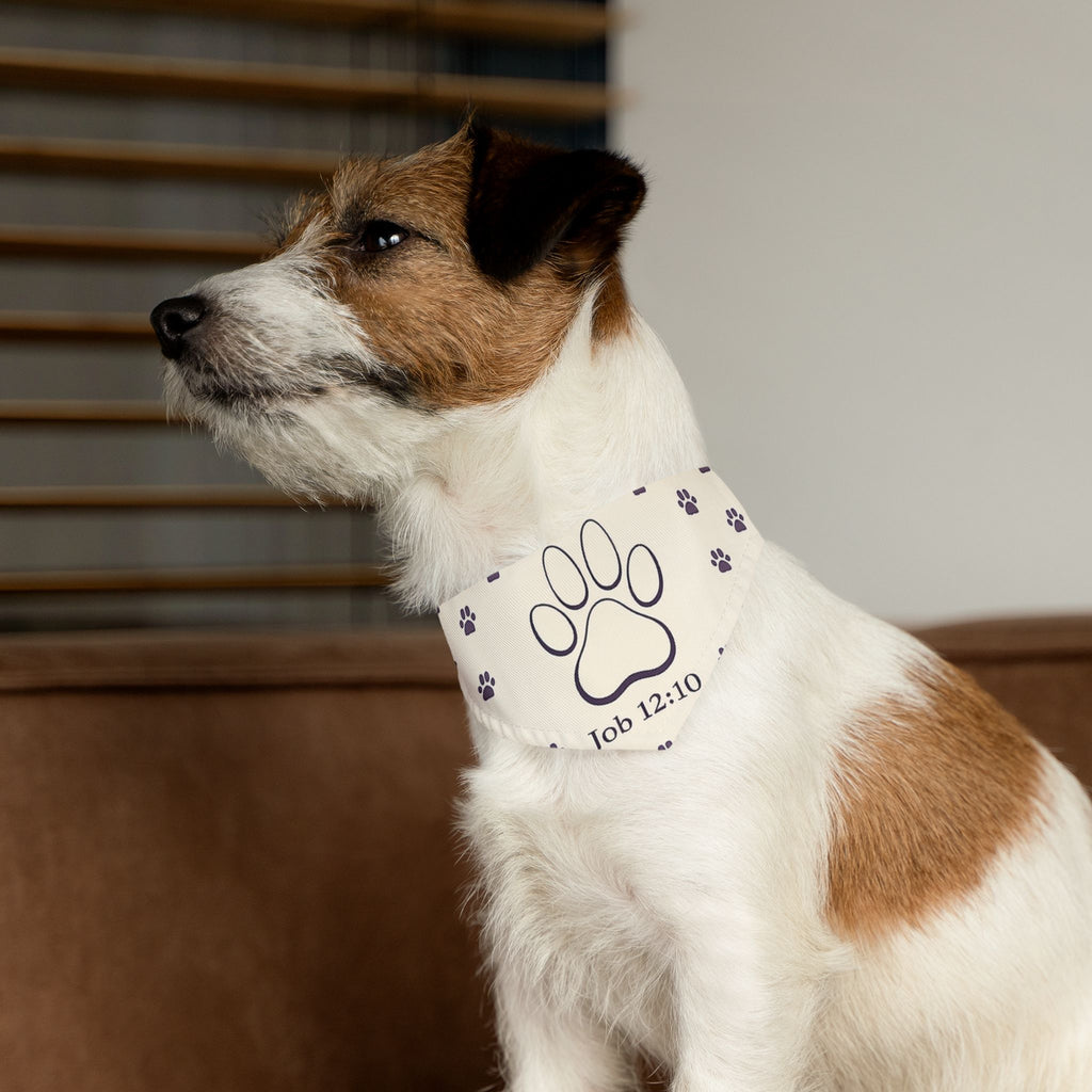 Faith Pet Bandana Collar — Matching Human Shirt Available