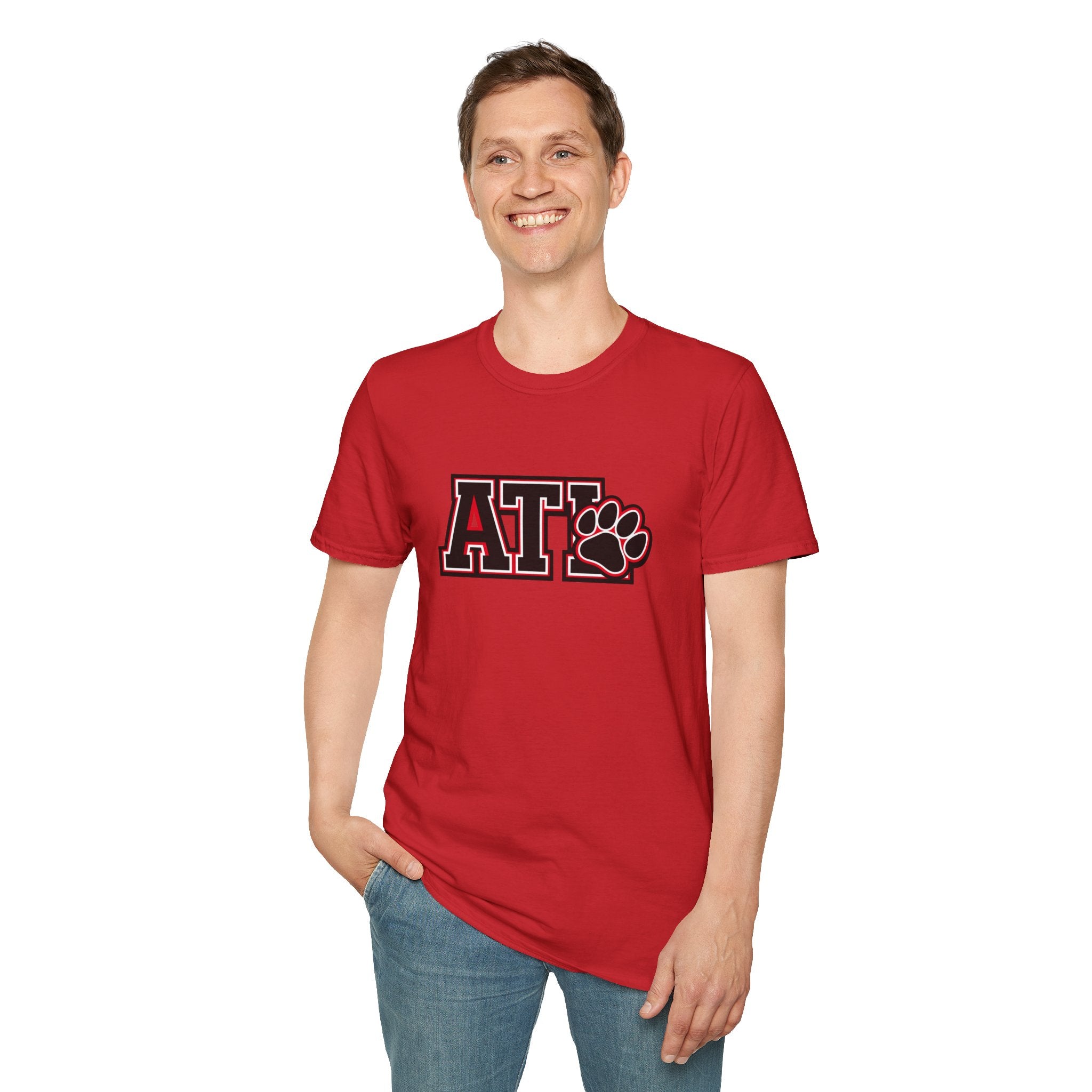 North Carolina Atlanta California Pet Bandana Tee — Matching Scripture on Back