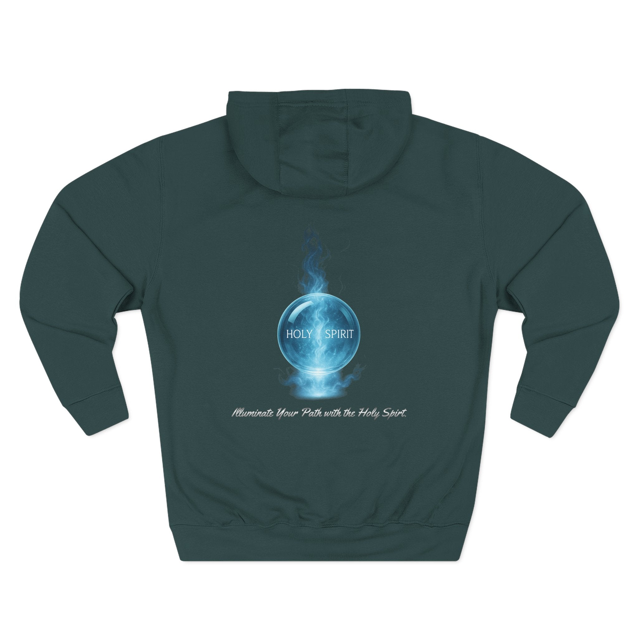 Holy Spirit Inspirational Fleece Hoodie - Faith Apparel