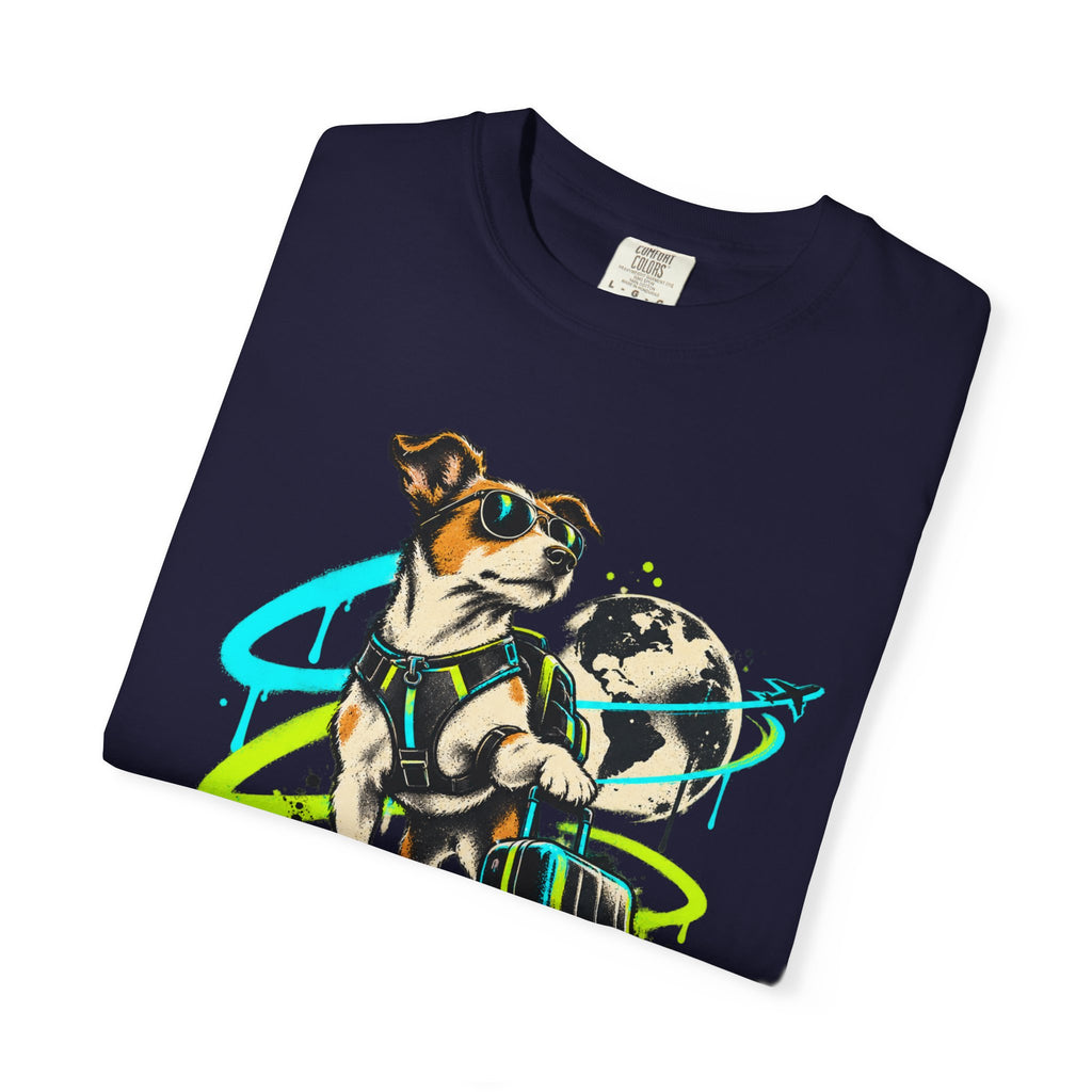 Paws & Passports Travel Dog T-Shirt