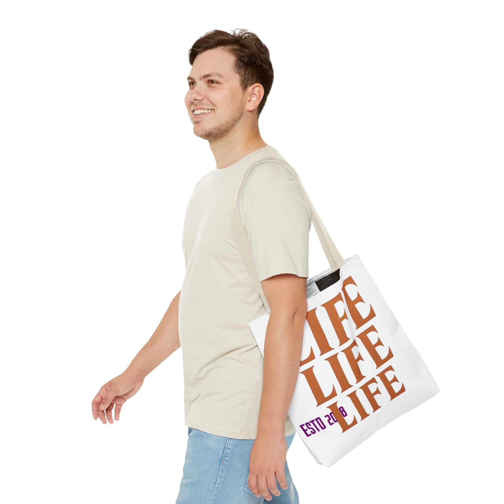 Life on Mars Tote Bag - UFO Space Exploration Design