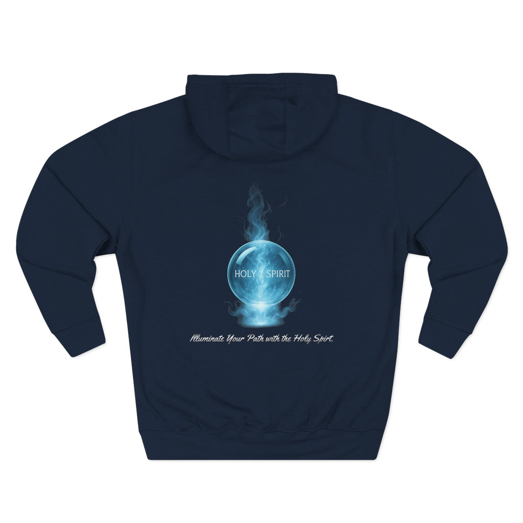 Holy Spirit Inspirational Fleece Hoodie - Faith Apparel