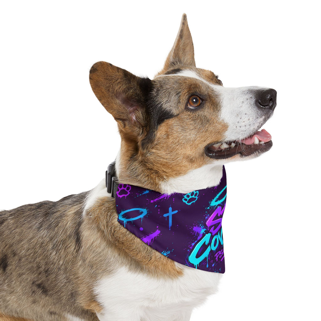 Still Covered Psalm 91:4 Pet Bandana Collar