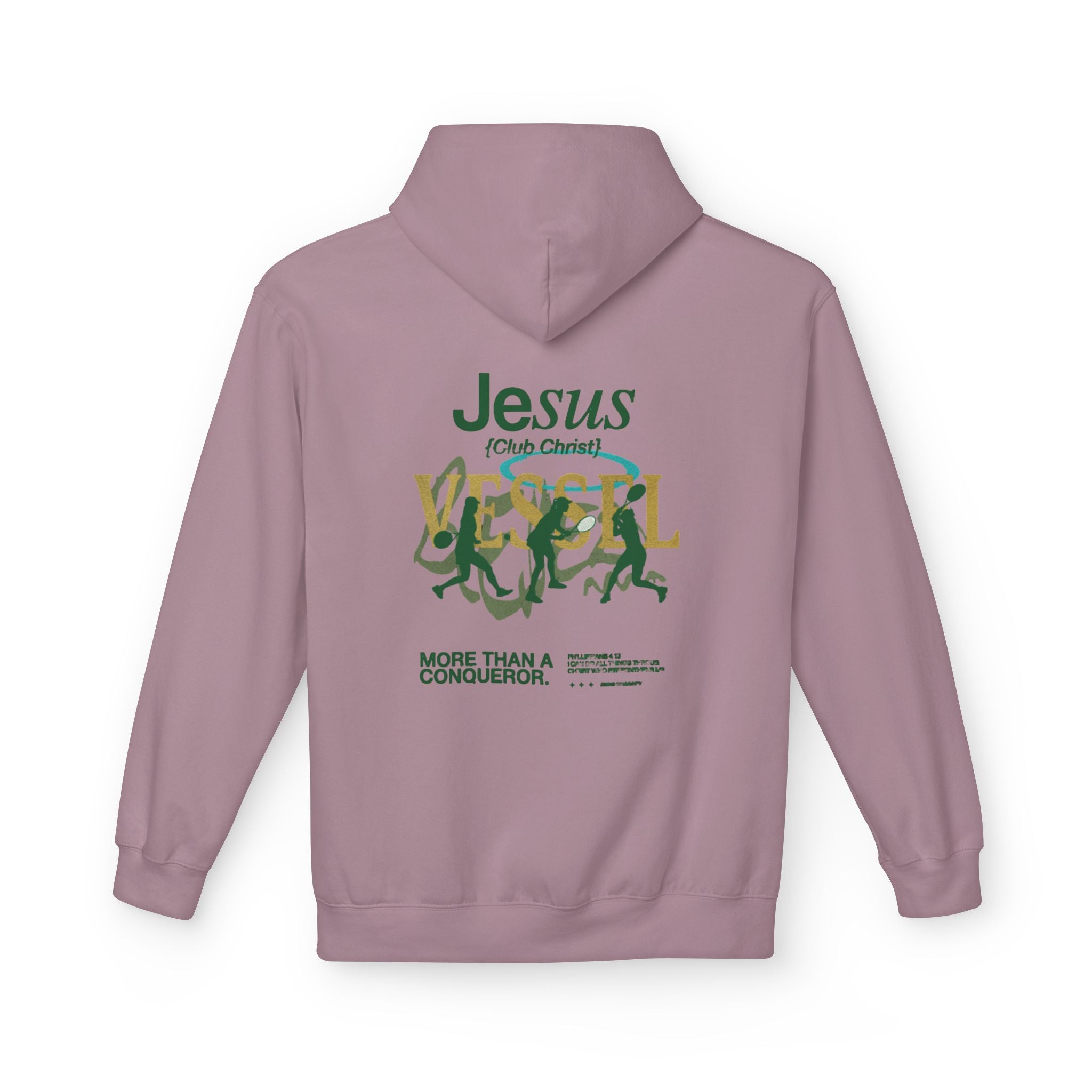Jesus Athletic Club Hoodie — "Club Jesus" Graphic Hoodie