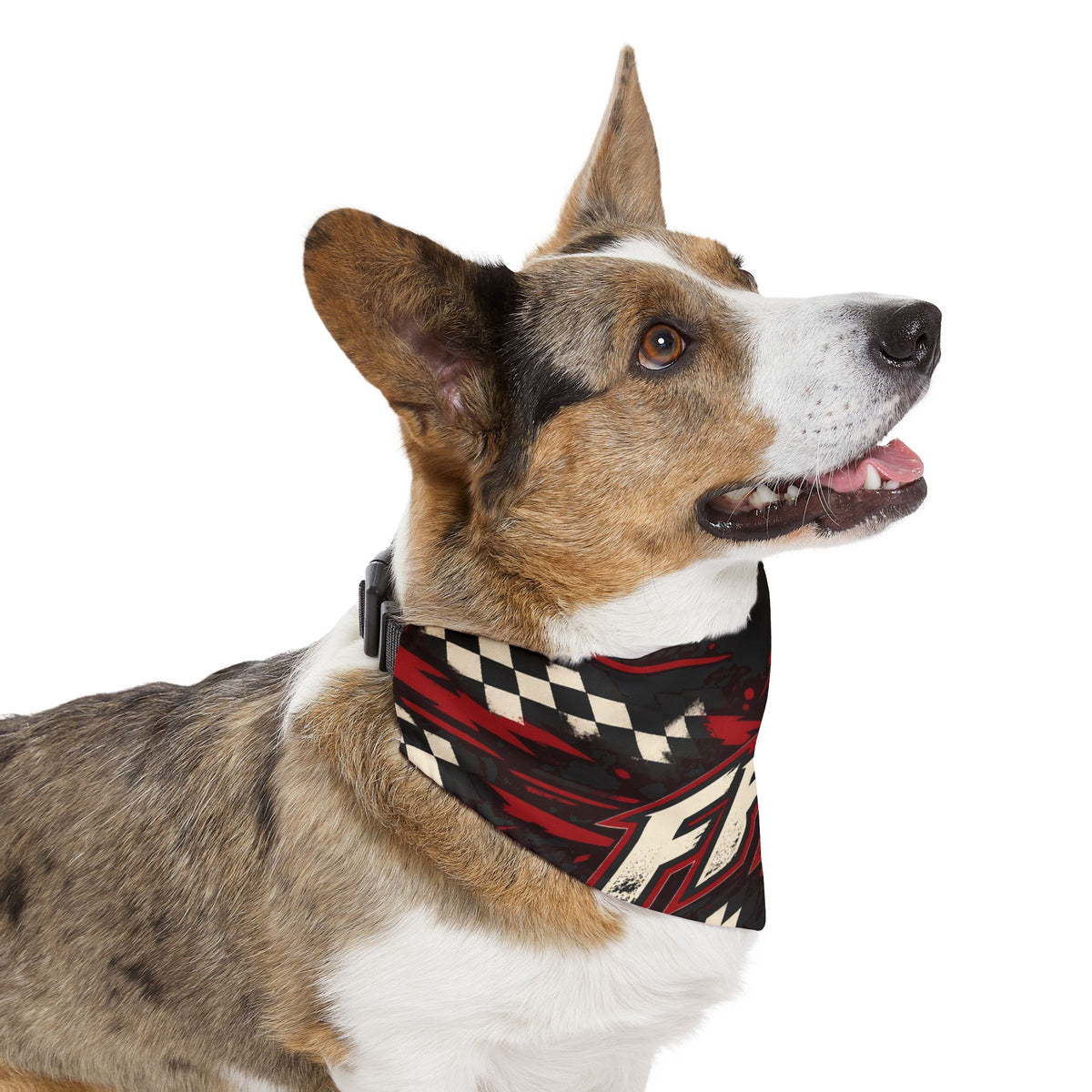 Fur Baby Pet Bandana Collar – Cute Paw Print Dog Scarf