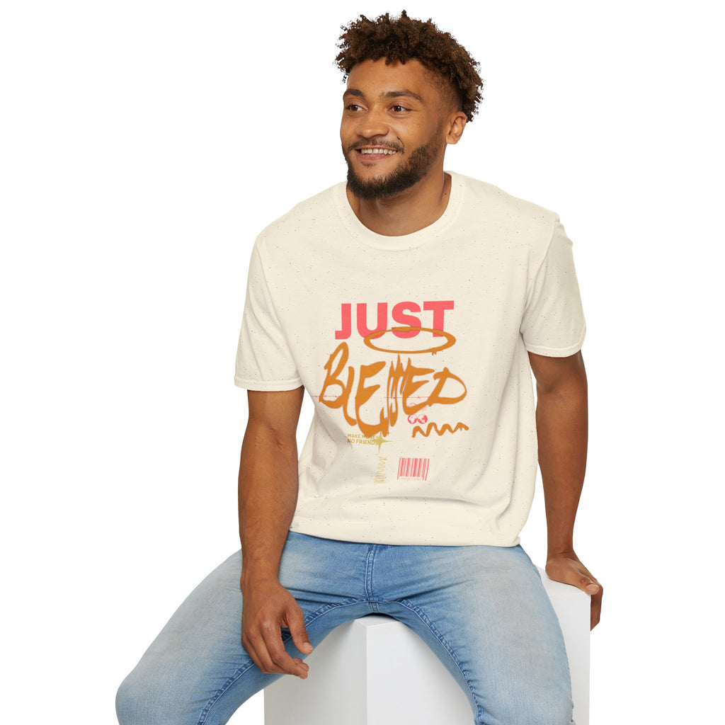 Just Blessed T-Shirt — Casual Inspirational Graphic Tee