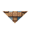 Scrabble Tile 'DOG' Pet Bandana — Vintage Game Night Dog Bandana