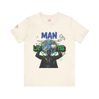 T-Shirt All Man, World on His Shoulders Trend Gift