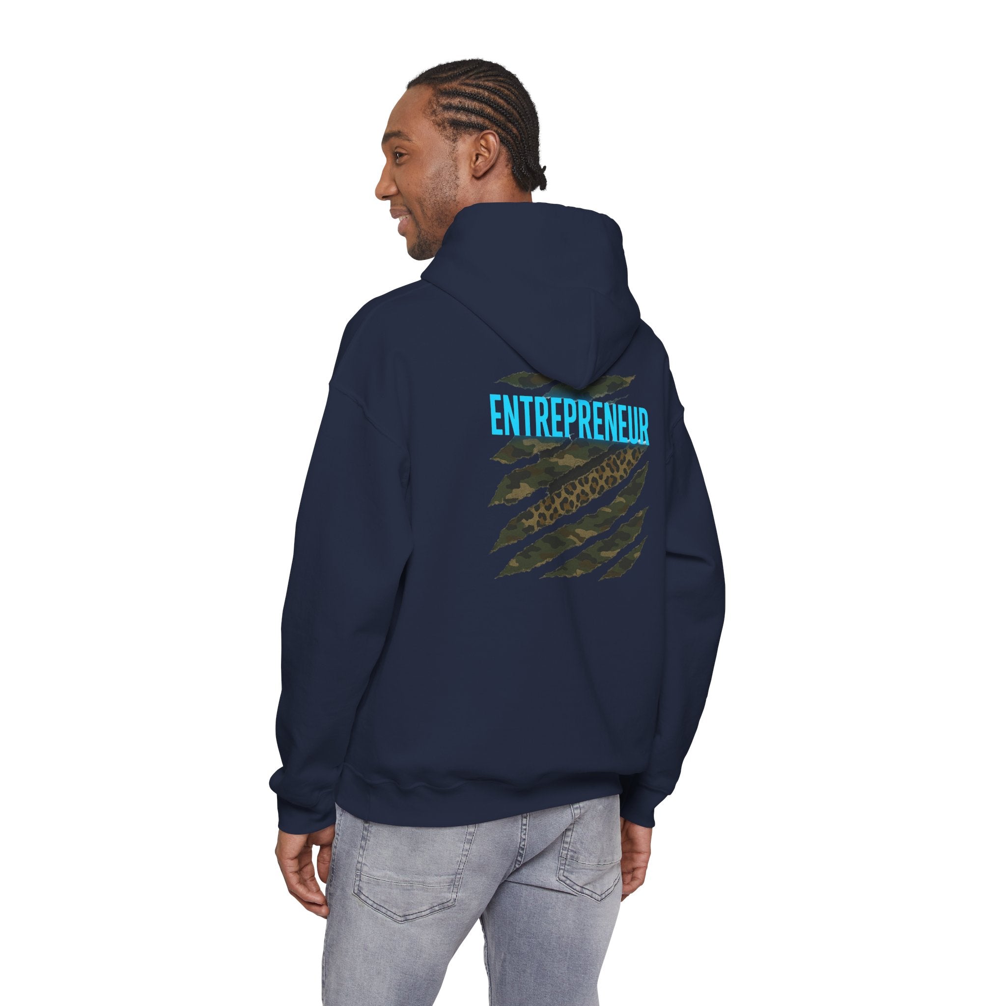 Entrepreneurial Visionary Heavy Blend™ Hoodie - Triumph Company Apparel for CEOs and Small Business Owners