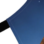 Festive Bow Tie Apron, Christmas Cooking Gift, Holiday Baking Accessory, Chef's Apron, Kitchenware for Food Lovers