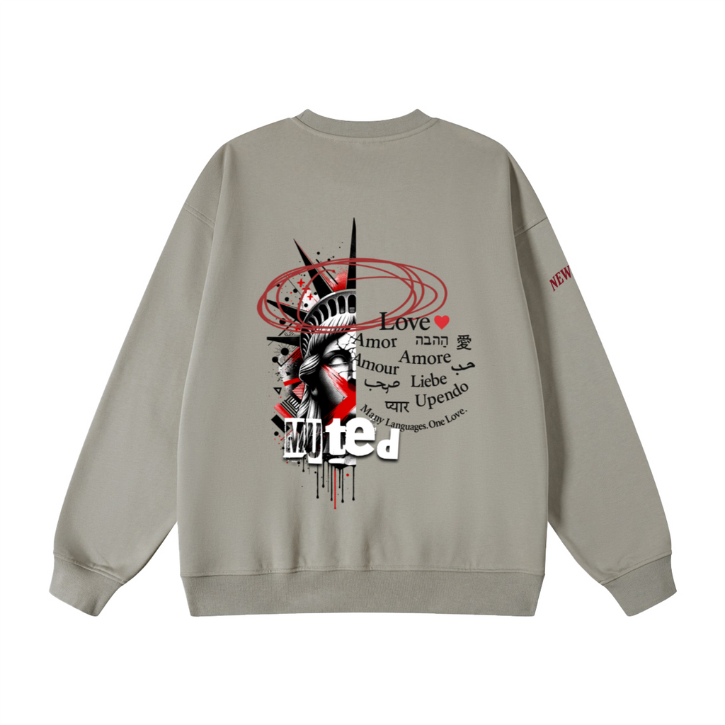 Unisex Heavyweight Oversized Sweatshirt(440GSM)