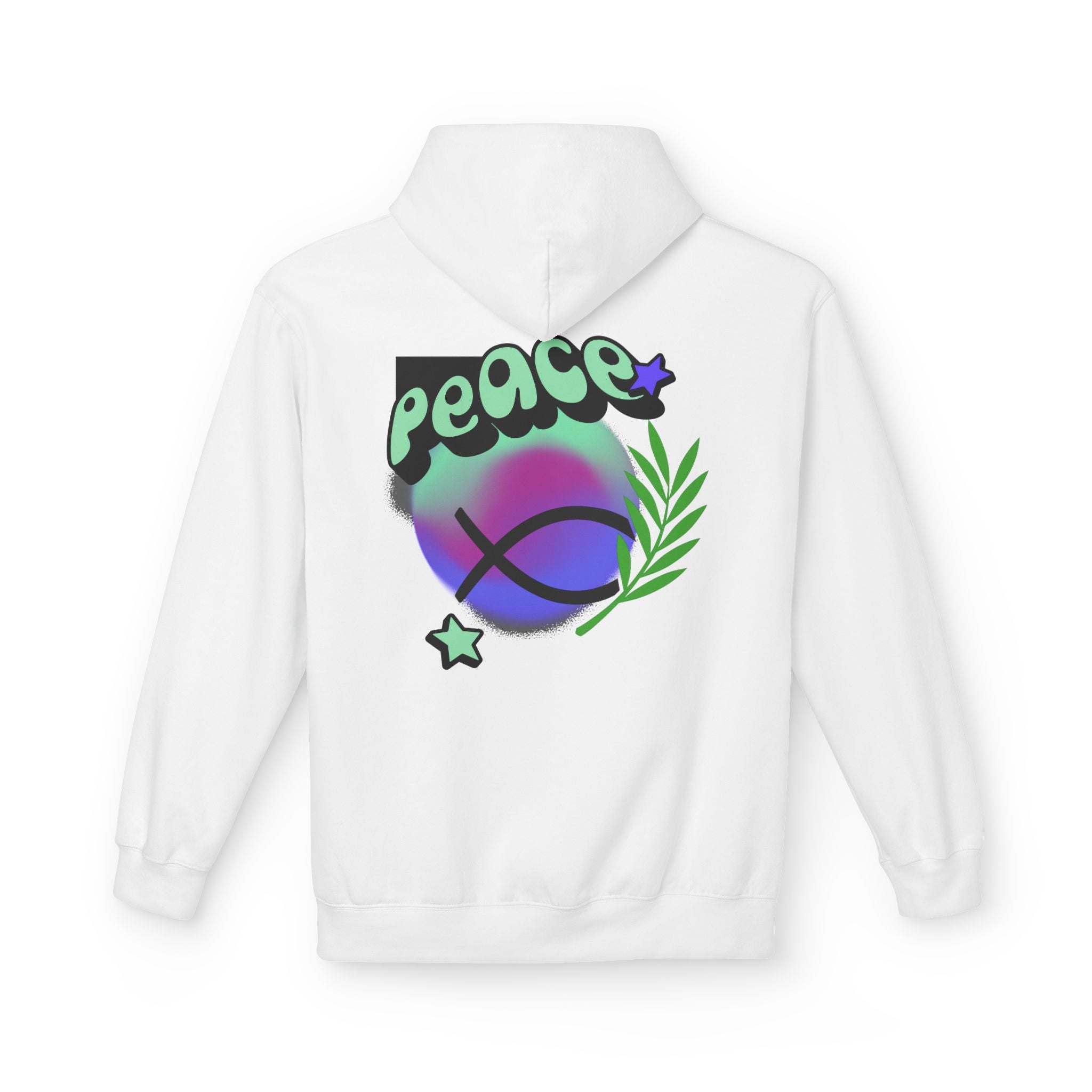 Choose Peace Hoodie - Unisex Midweight Softstyle Fleece Sweatshirt, Relaxed Fit, Inspirational Gift, Casual Wear, Spiritual Apparel