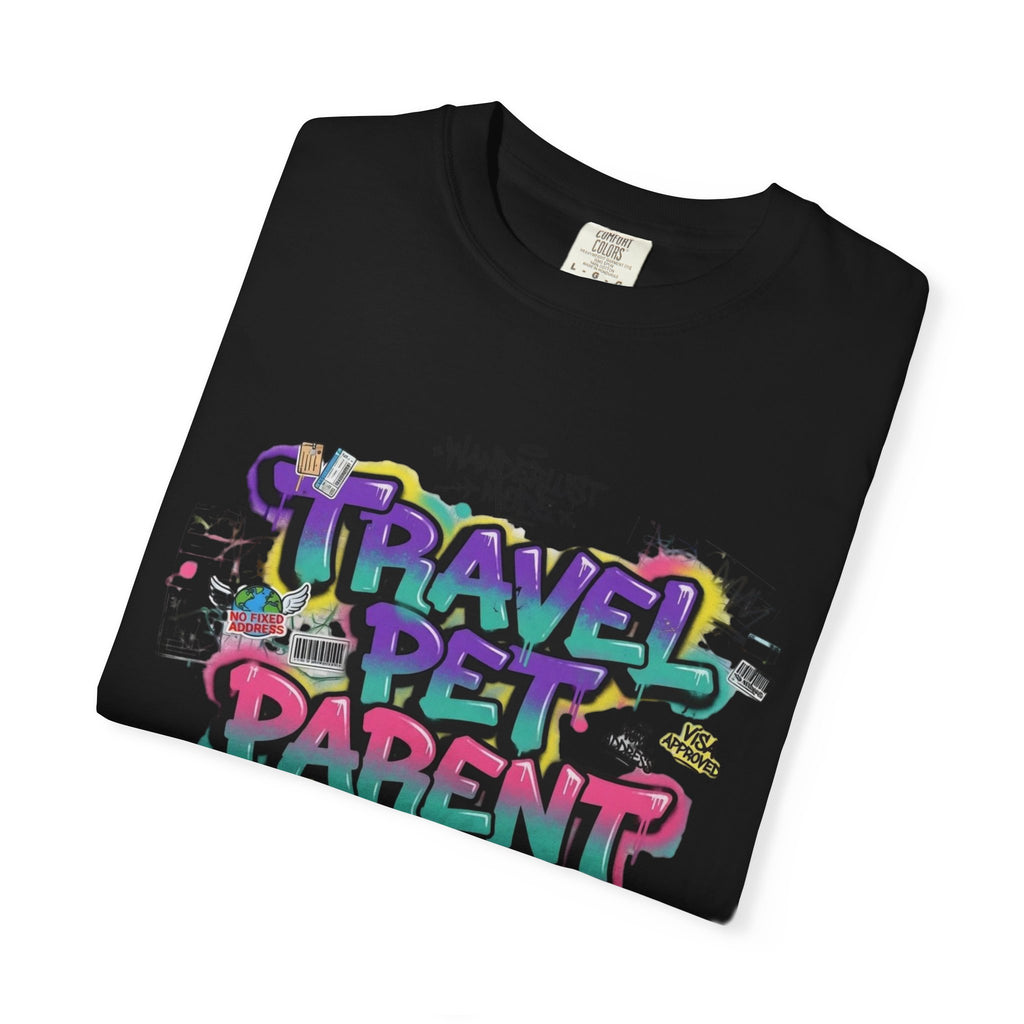 Pet Parent Travel T-Shirt — 'Travel Pet Parent' Design for Dog & Cat Lovers
