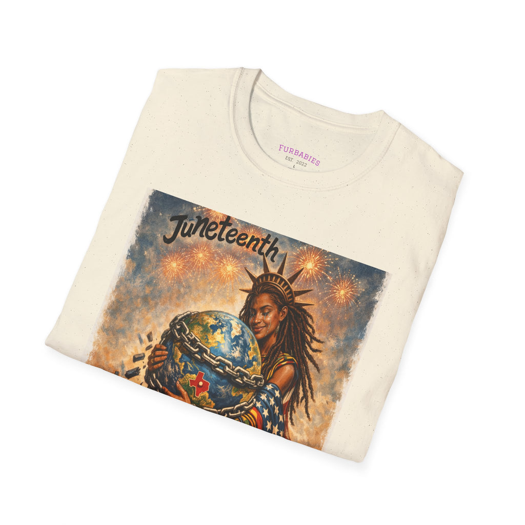 Juneteenth Distressed T-Shirts | Black History & Freedom Pride Tees (Set of 3 Designs)Matching Pet Apparel