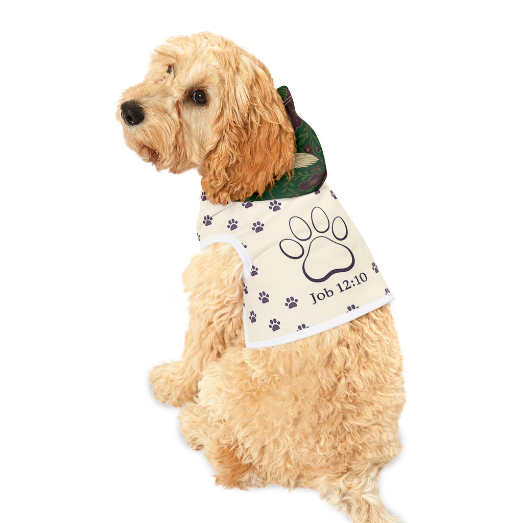 Faith & Fur Pet Hoodie — "Faith" Scripture Design (Matches People Shirt Available)