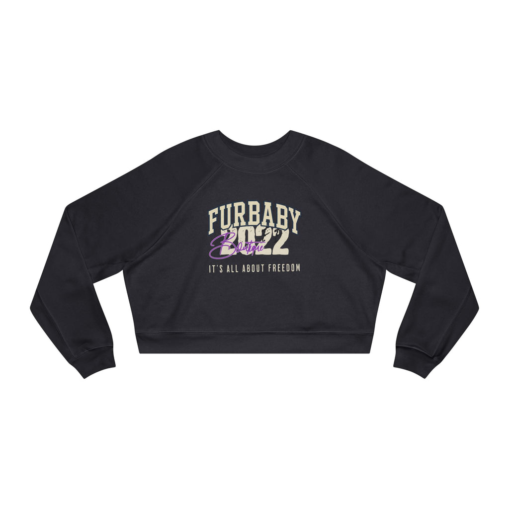 Furbaby Cropped Pullover — Cozy Pet Lover Sweatshirt