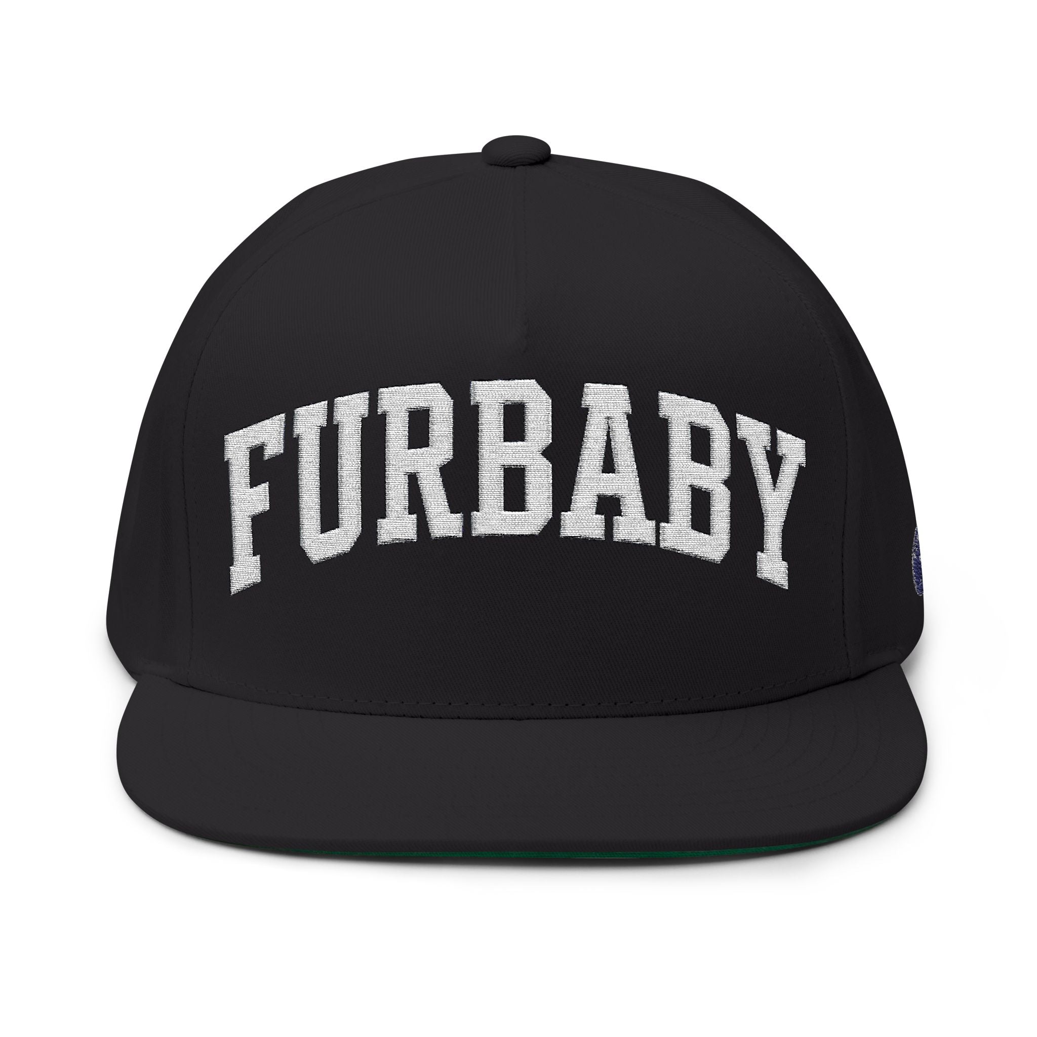 Dog Parent Goals Flat Bill Cap — Embroidered Pet Lover Snapback