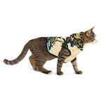 Dog Hoodie Sleeveless Sweatshirt - I Will Tear Your Ankles Up - Black and Gold Lettering