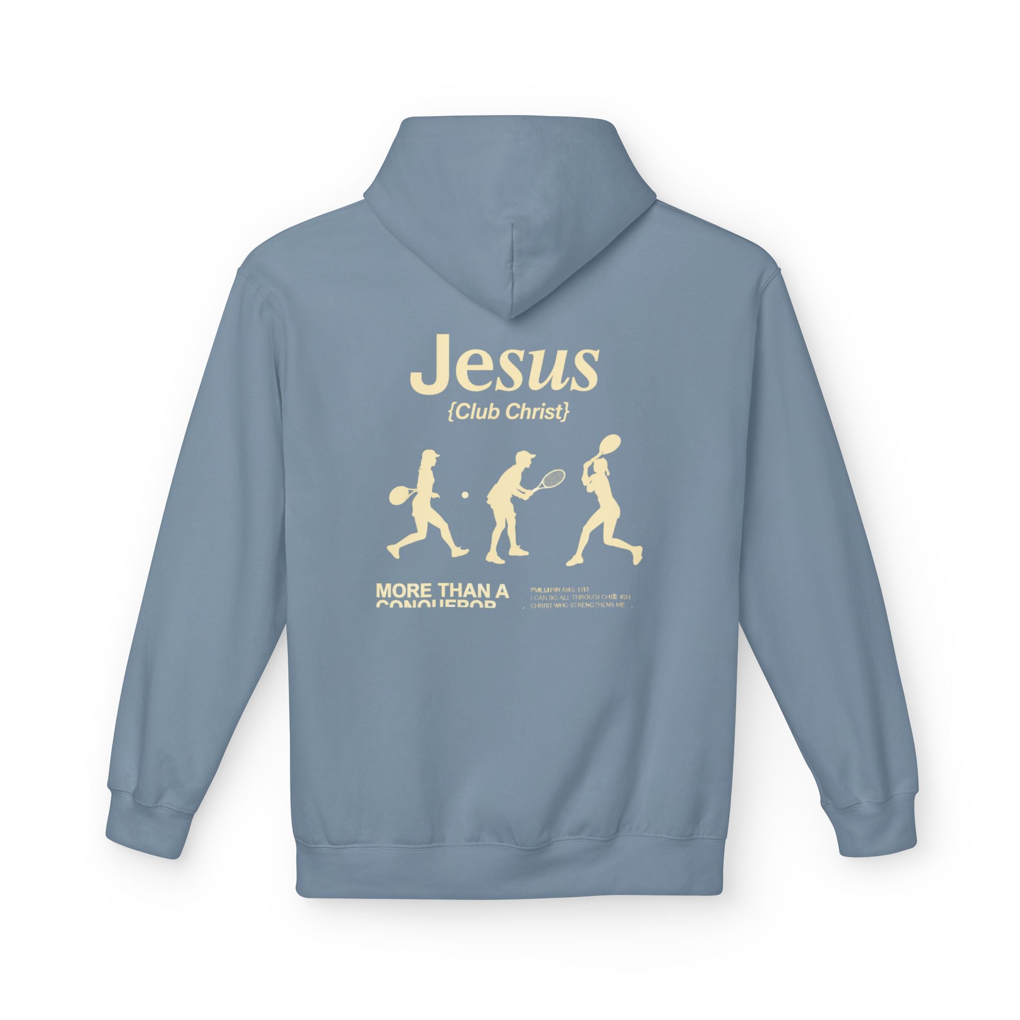 Jesus Athletic Club Hoodie — Faith Graphic Hoodie