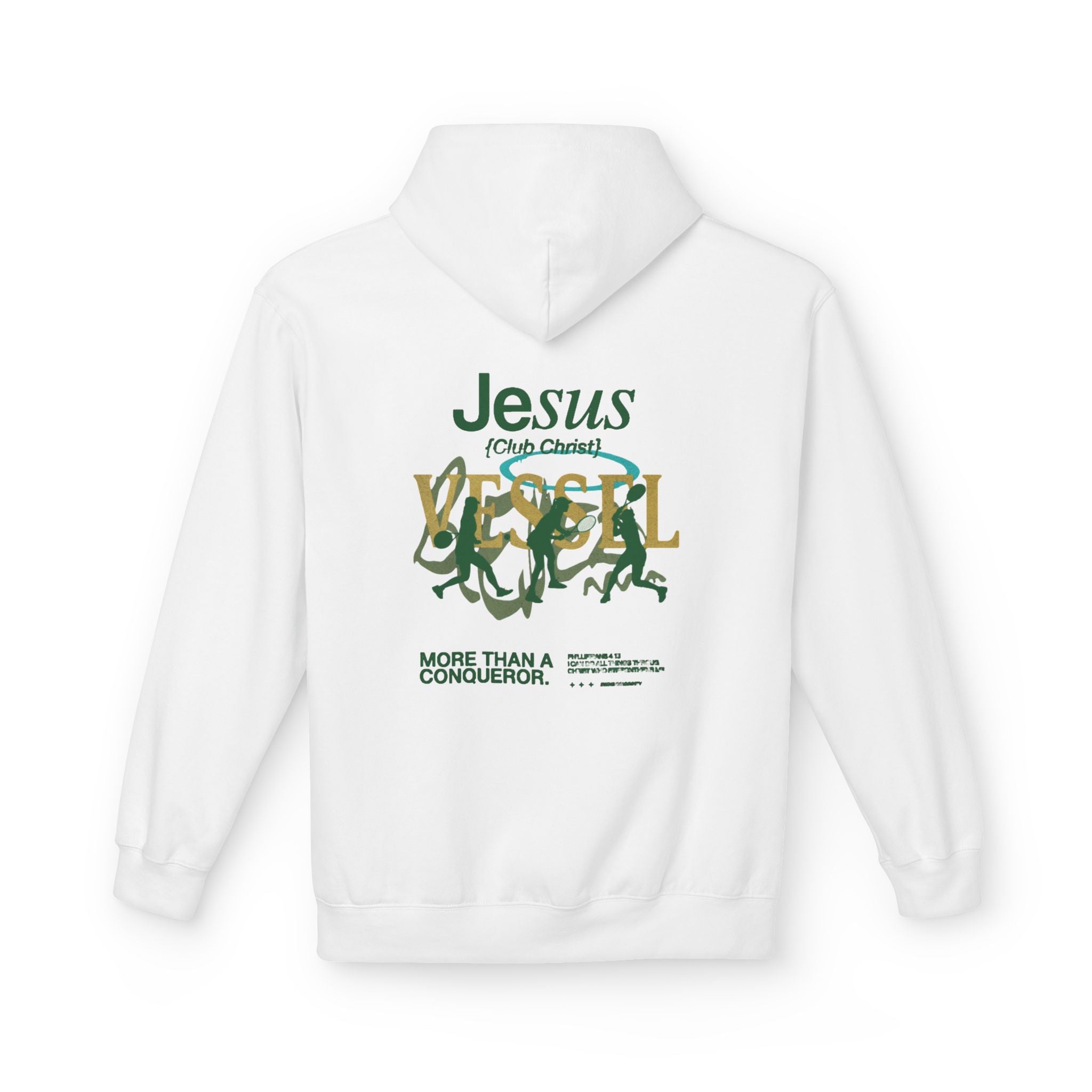 Jesus Athletic Club Hoodie — "Club Jesus" Graphic Hoodie
