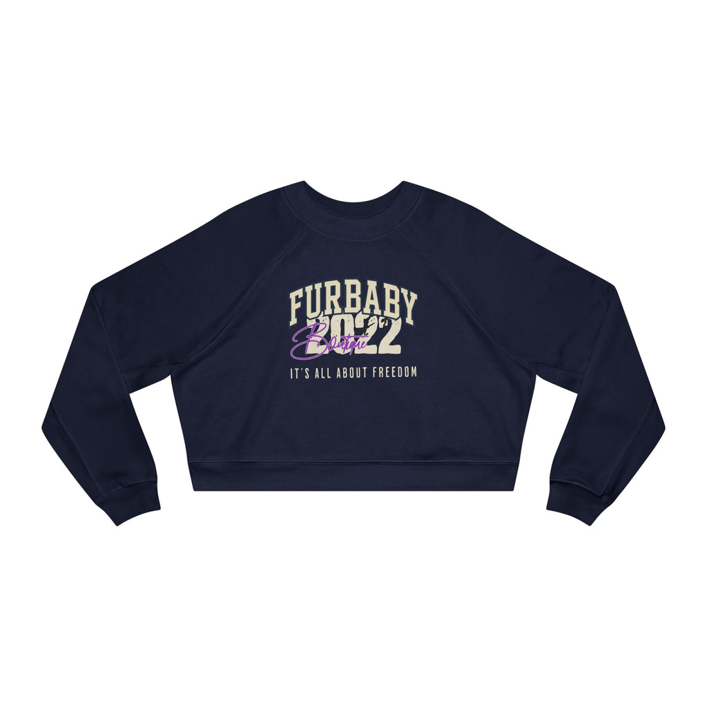 Furbaby Cropped Pullover — Cozy Pet Lover Sweatshirt