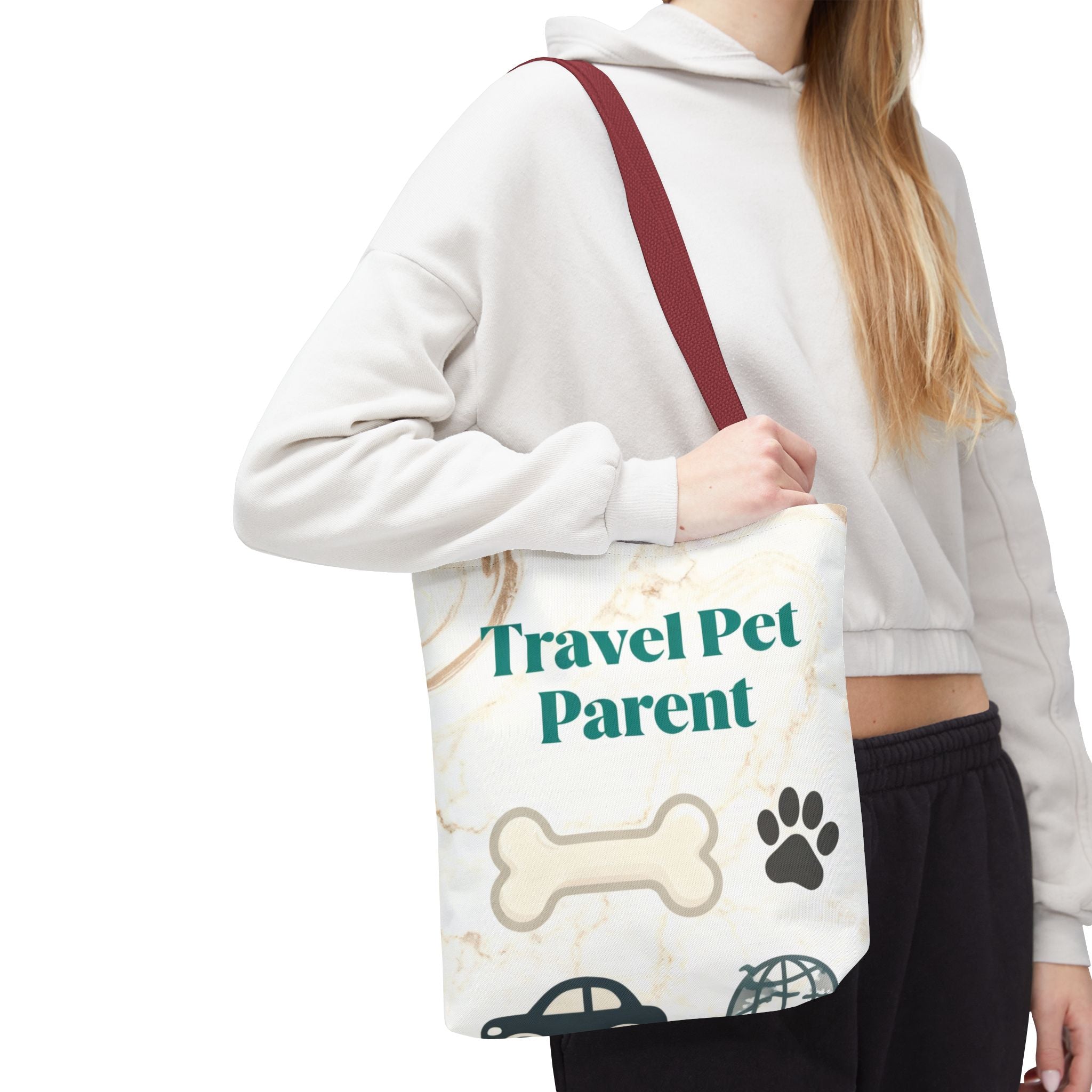 Travel Pet Tote Bag - Portable Carrier for Small Pets