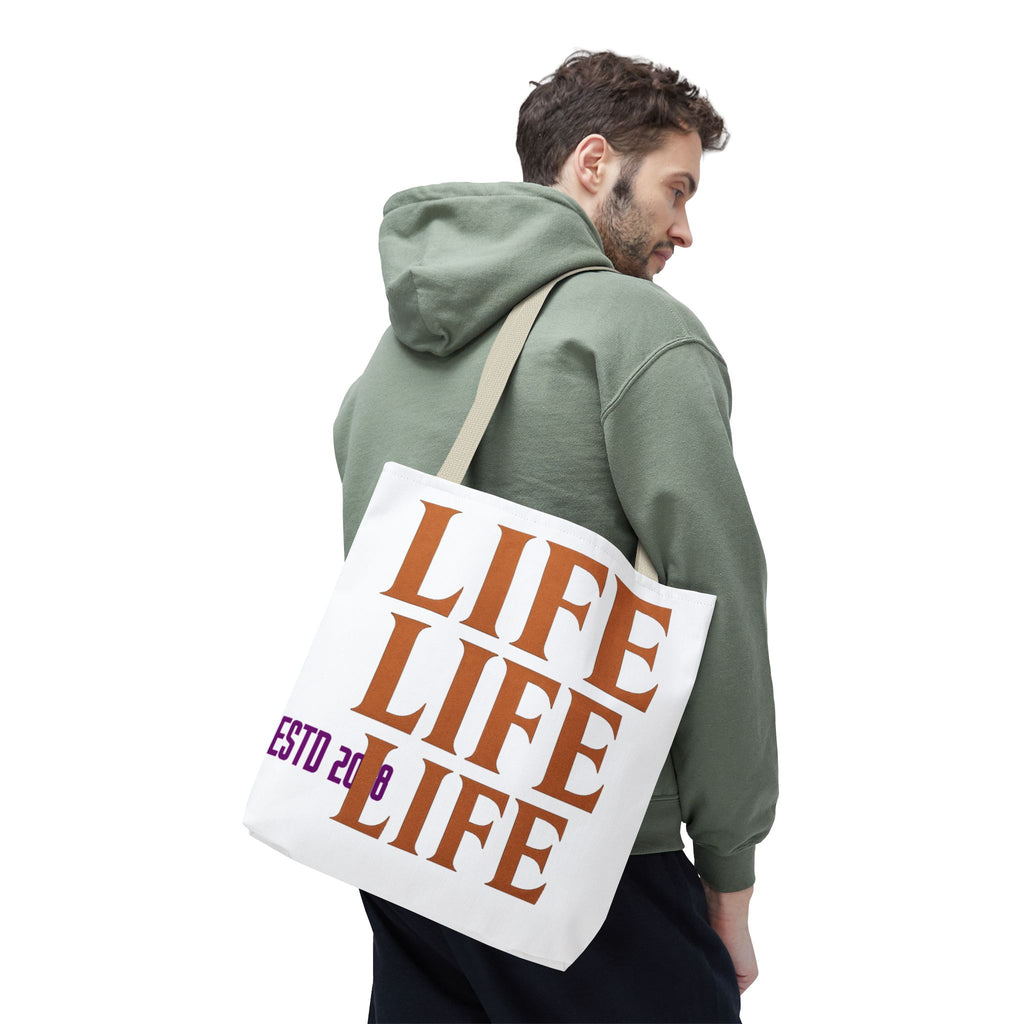 Life on Mars Tote Bag - UFO Space Exploration Design