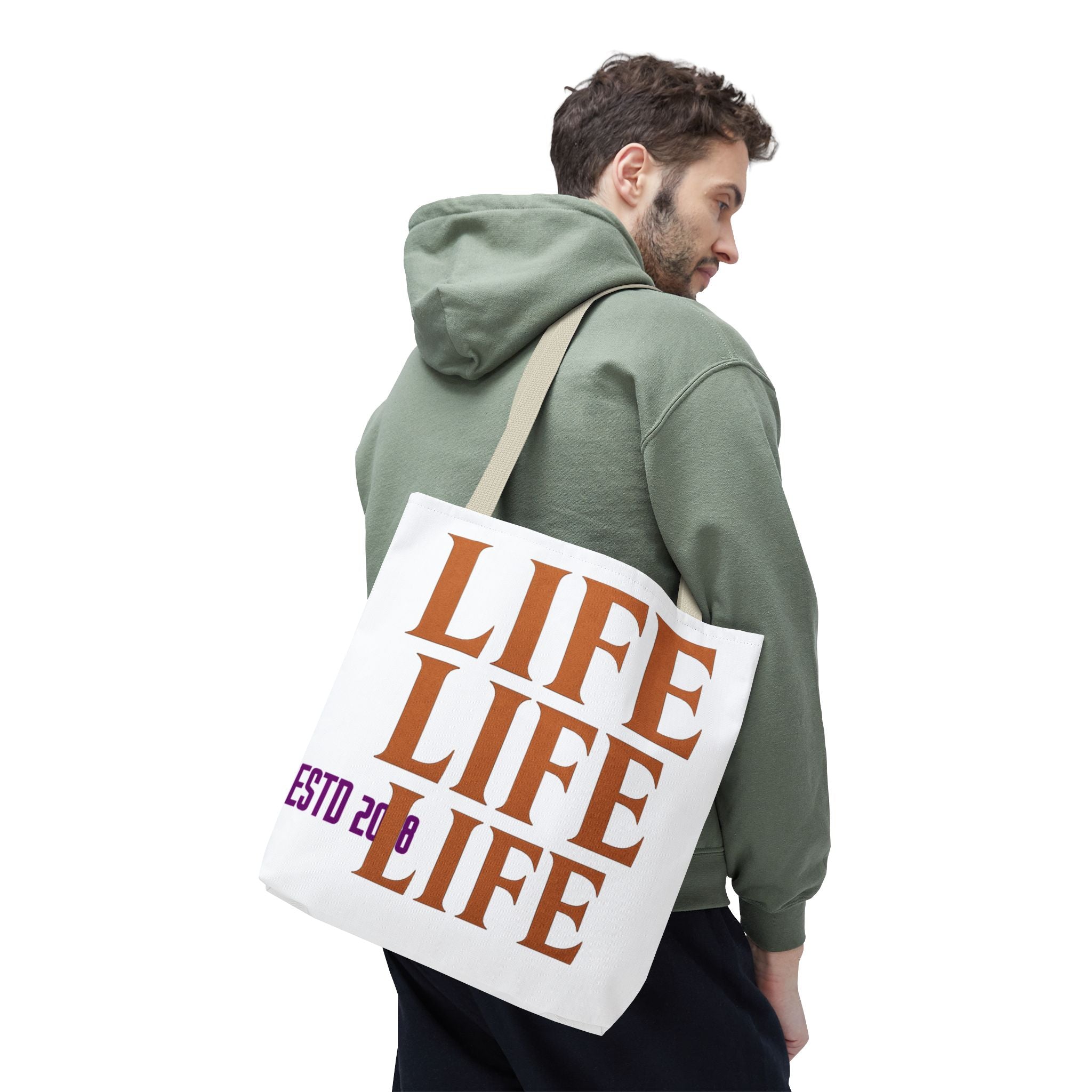 Life on Mars Tote Bag - UFO Space Exploration Design