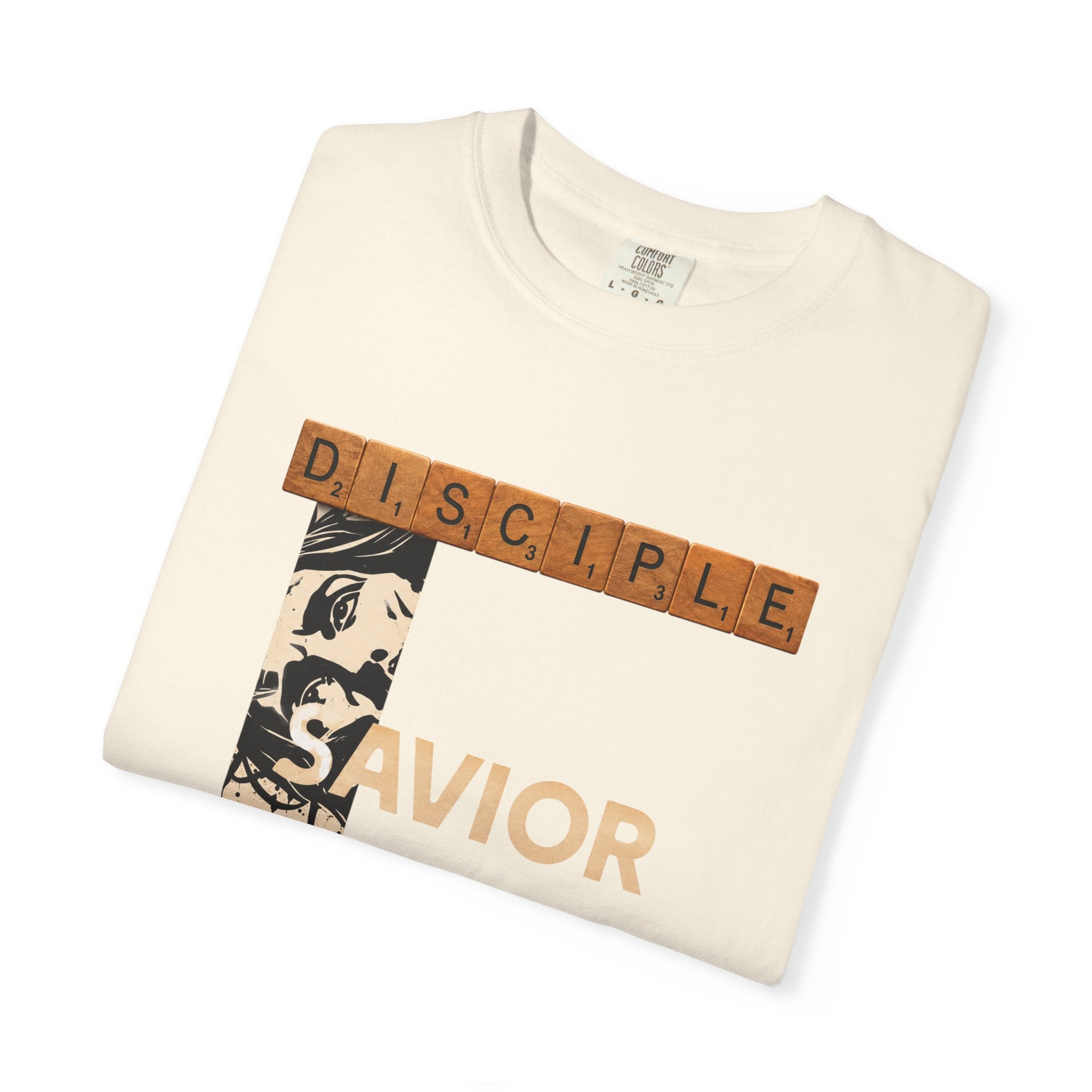 Unisex Garment-Dyed T-Shirt - Scrabble Revelations Game Board Set Gift