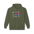 Tic Tac Toe Trinity Hoodie - God Jesus Holy Spirit