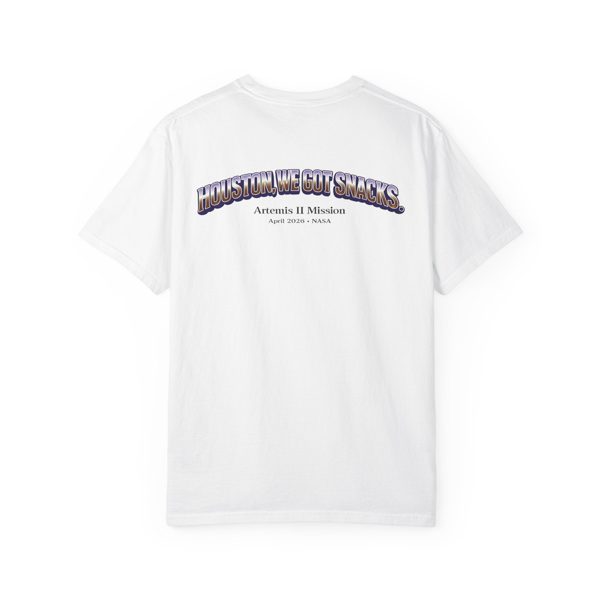 Moonetella T-Shirt — Retro Space Chocolate Moon Graphic Tee (Artemis II Mission Tribute)