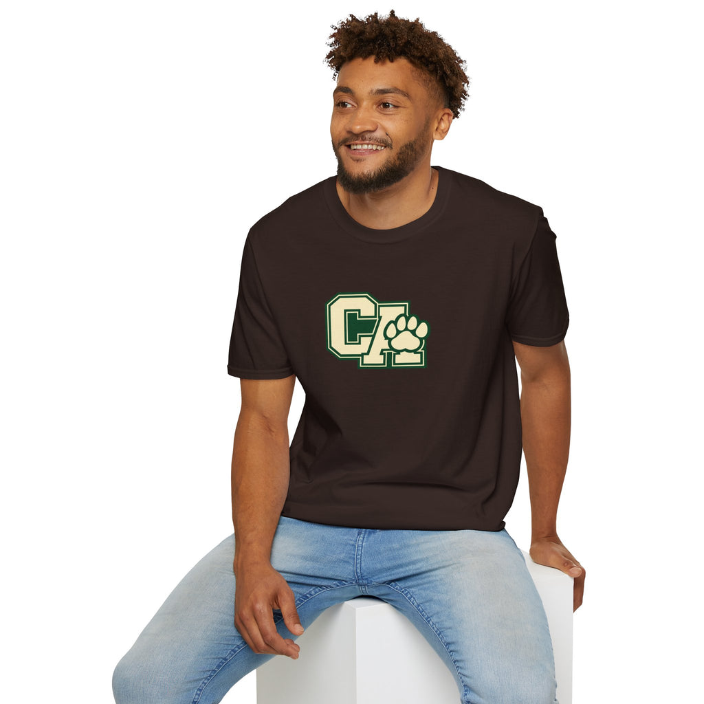 North Carolina Atlanta California Pet Bandana Tee — Matching Scripture on Back