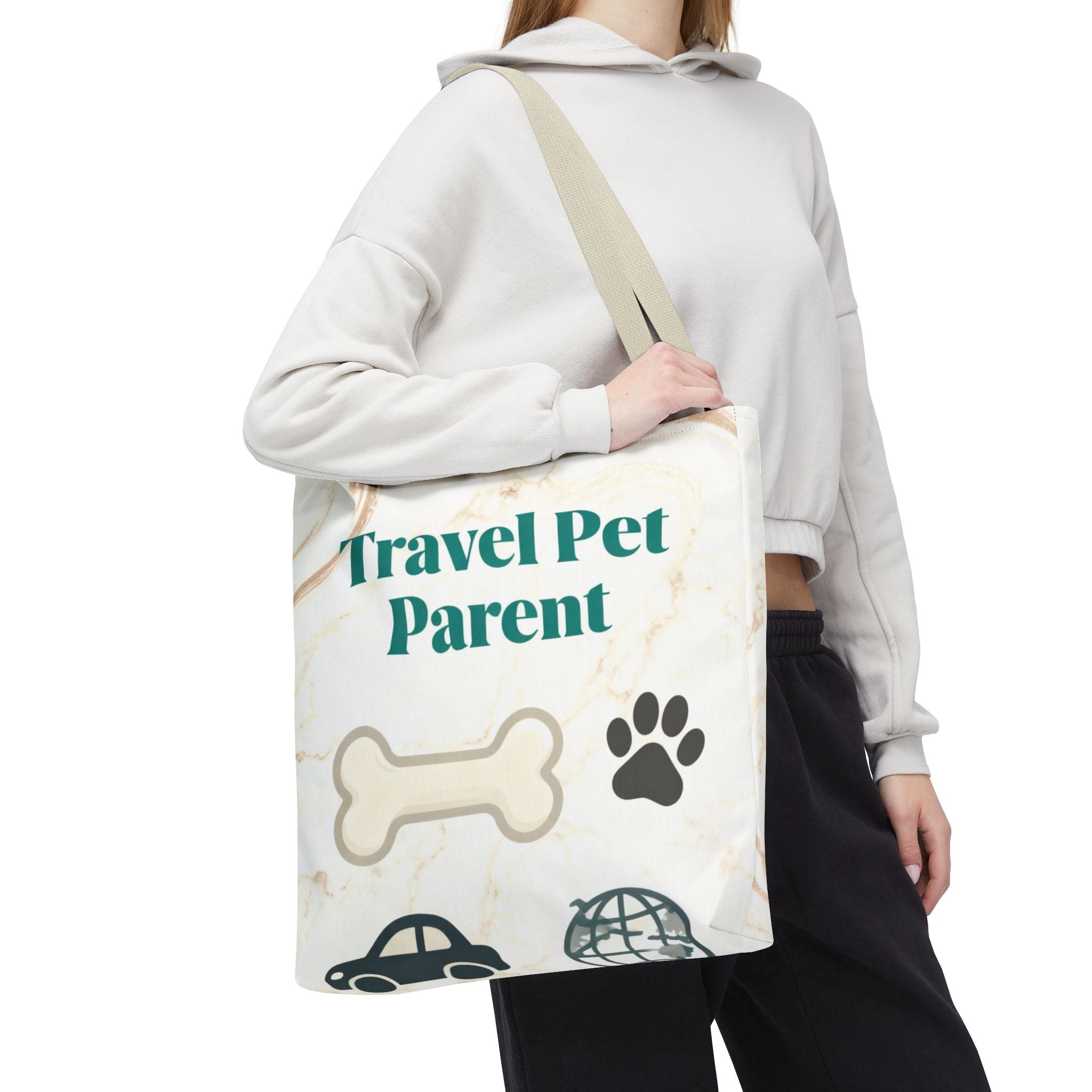 Travel Pet Tote Bag - Portable Carrier for Small Pets