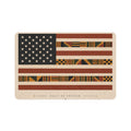 Kente-Inspired Pet Food Mat (12x18) — Colorful African Tribal Dog & Cat Feeding Mat