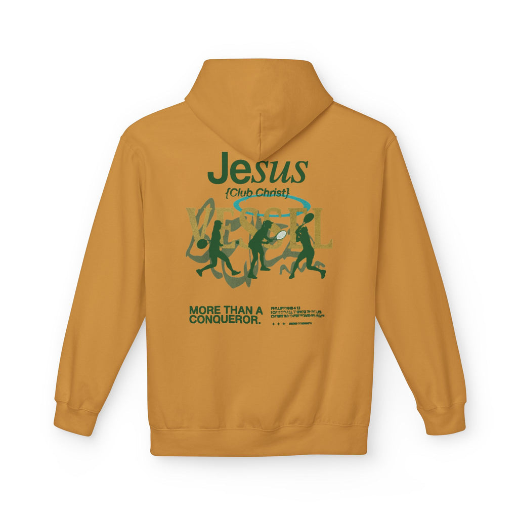 Club Jesus Athletic Hoodie - Faith-Based Streetwear