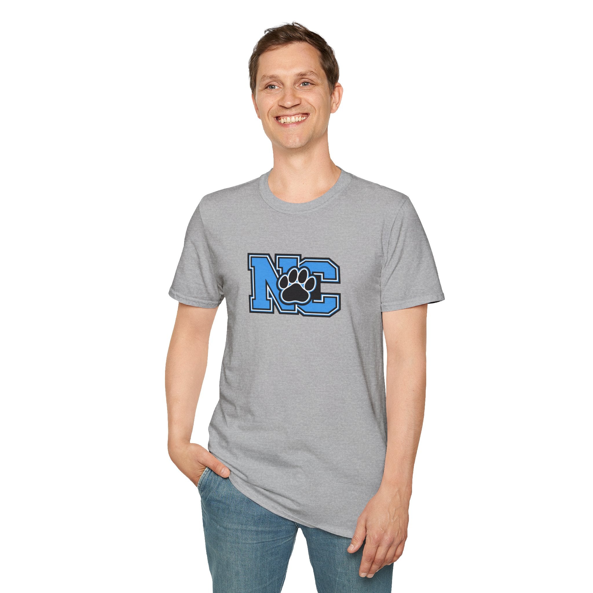 North Carolina Atlanta California Pet Bandana Tee — Matching Scripture on Back