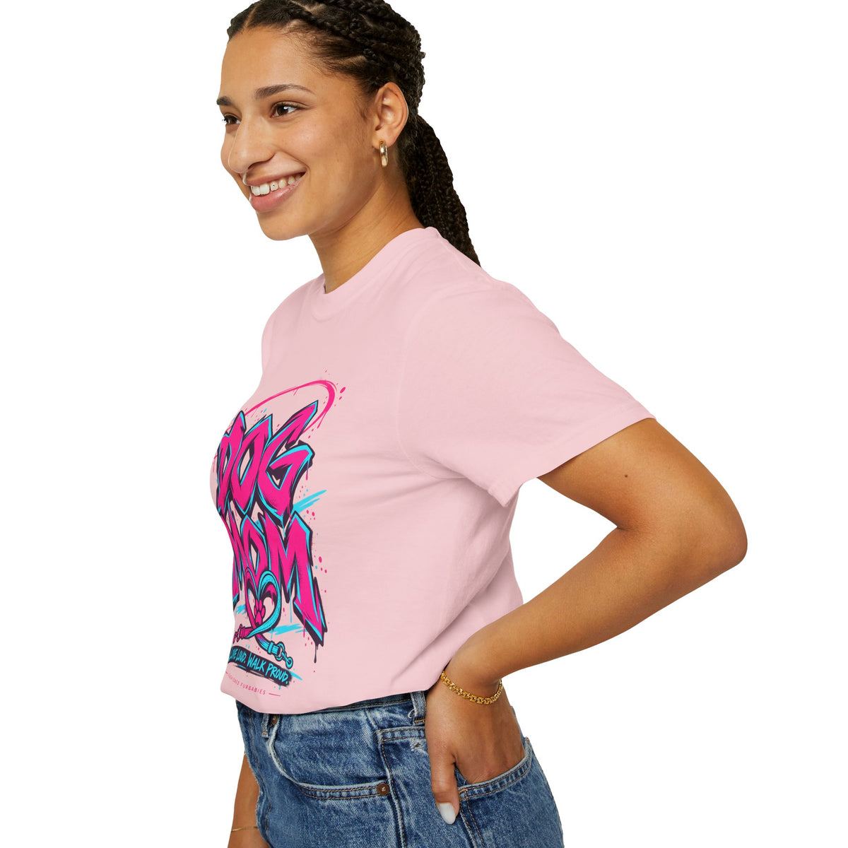 Dog Mom Graphic T-Shirt