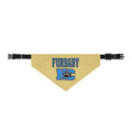 Furbaby NC Clip-On Pet Bandana — Blue Paw Logo Dog & Cat Accessory