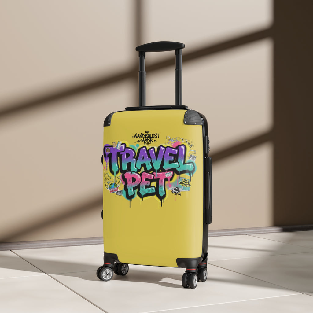 Pet Parent Travel Suitcase — 'Travel Pet' Luggage for Pet Owners