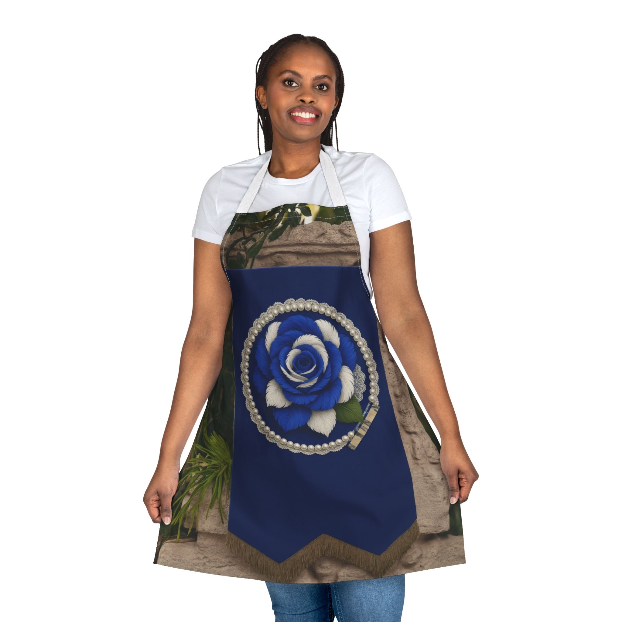 Apron, 5-Color Straps (AOP)