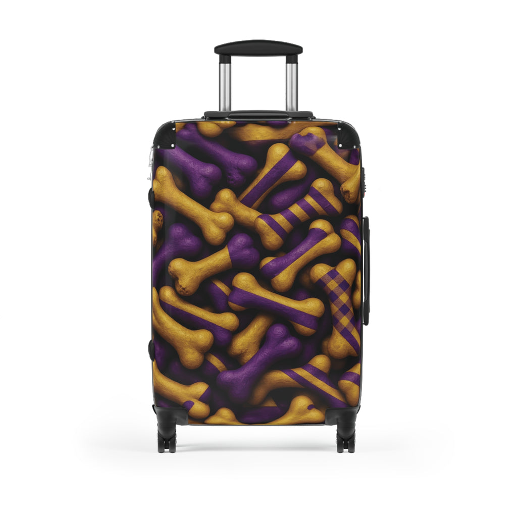 Pattern Suitcase for Dog Lovers, Luggage with Fun Pet Design, Travel Essentials, Gift for Pet Owners, Vibrant Travel Gear