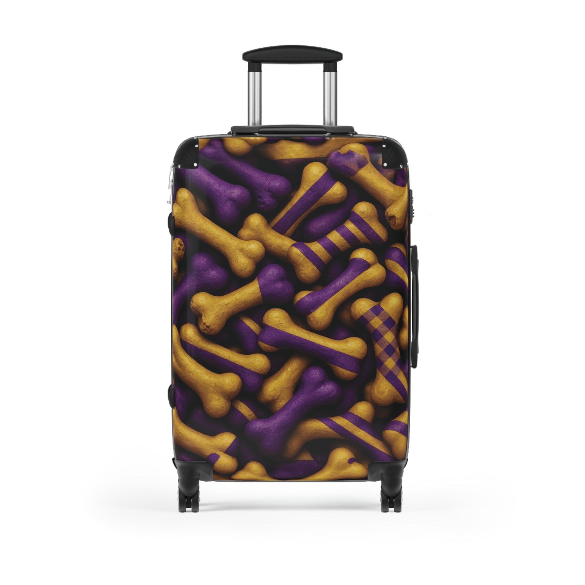 Pattern Suitcase for Dog Lovers, Luggage with Fun Pet Design, Travel Essentials, Gift for Pet Owners, Vibrant Travel Gear