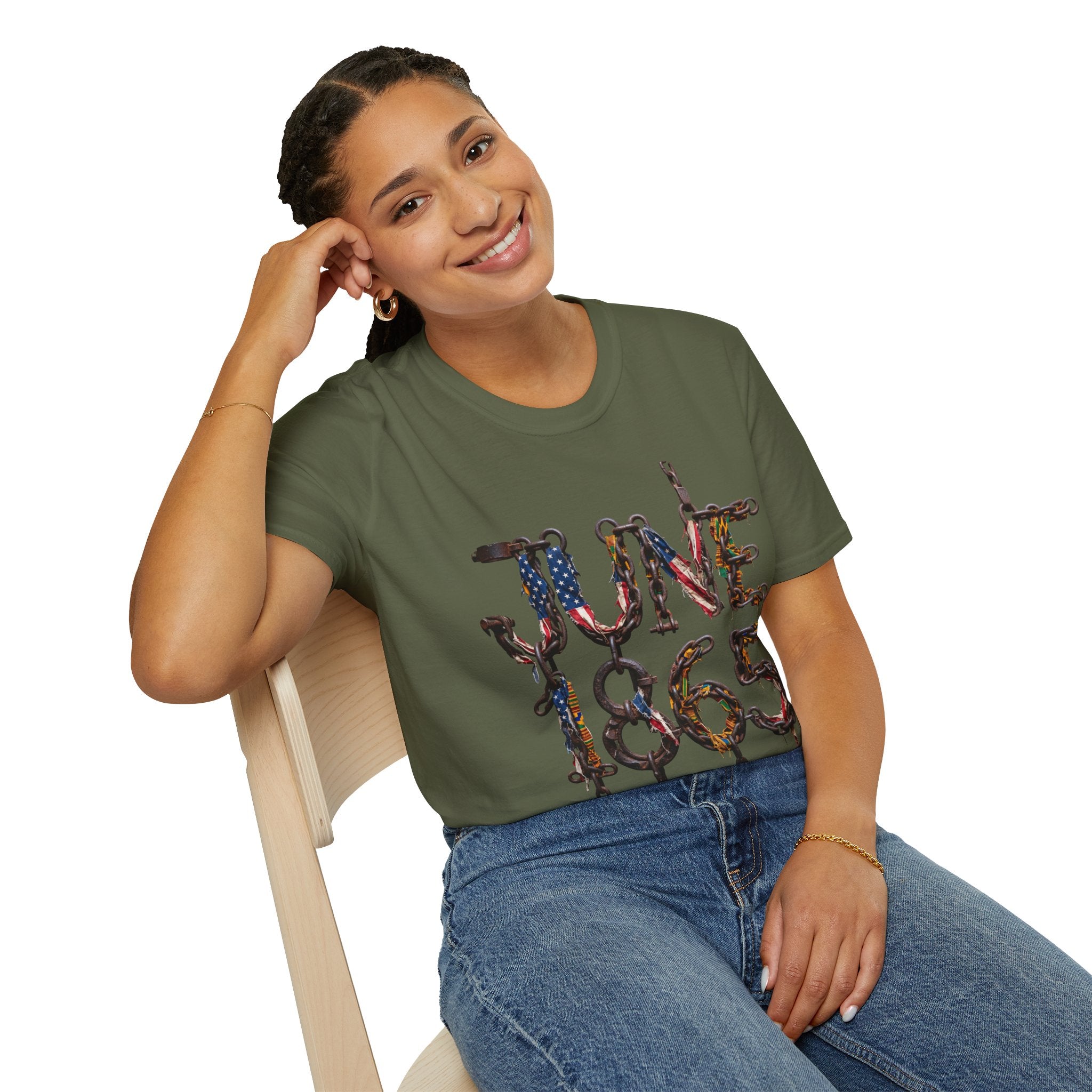 Juneteenth Distressed T-Shirts | Black History & Freedom Pride Tees (Set of 3 Designs)Matching Pet Apparel
